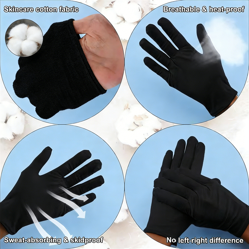1 Pair Black Etiquette Stretch - Jewelry Making Gloves recension och pris