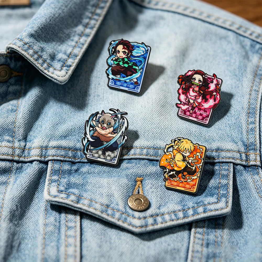 4pcs/set Cartoon Anime Pins Co - Jewelry Making Kits recension och pris