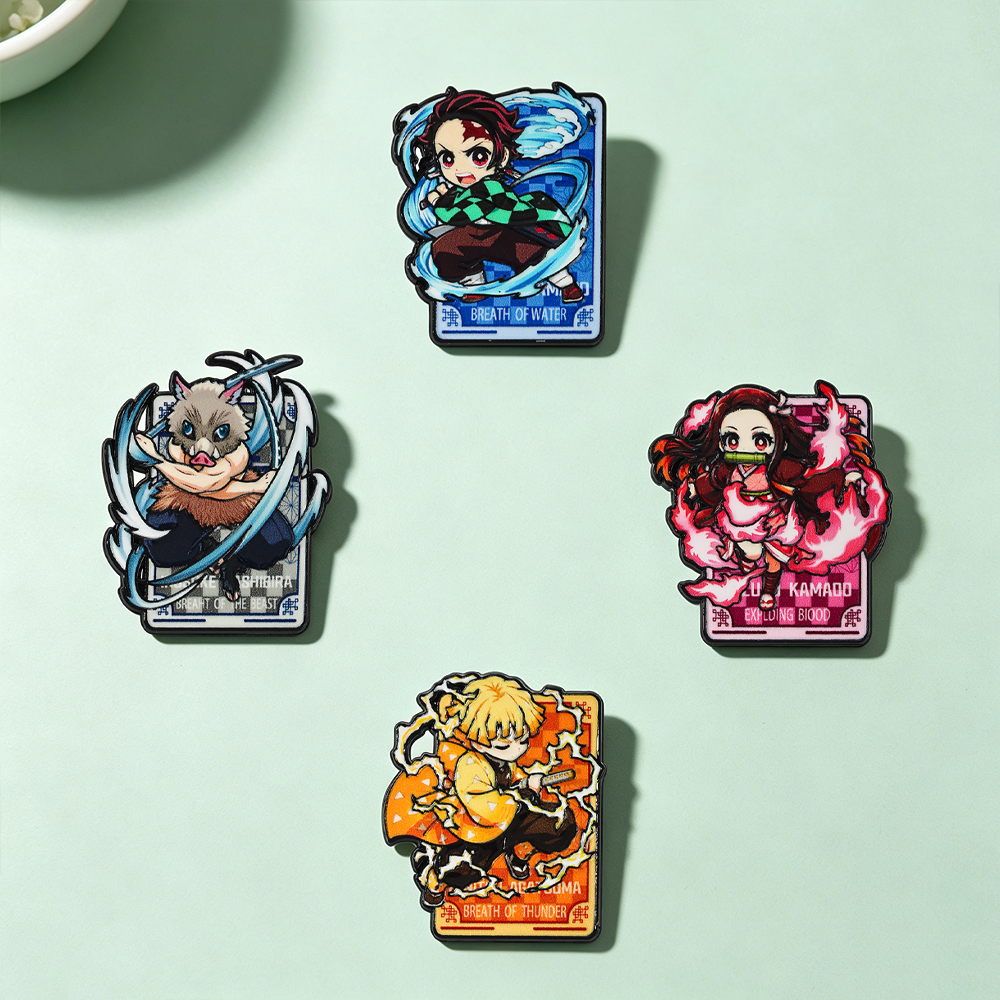 4pcs/set Cartoon Anime Pins Co - Jewelry Making Kits recension och pris