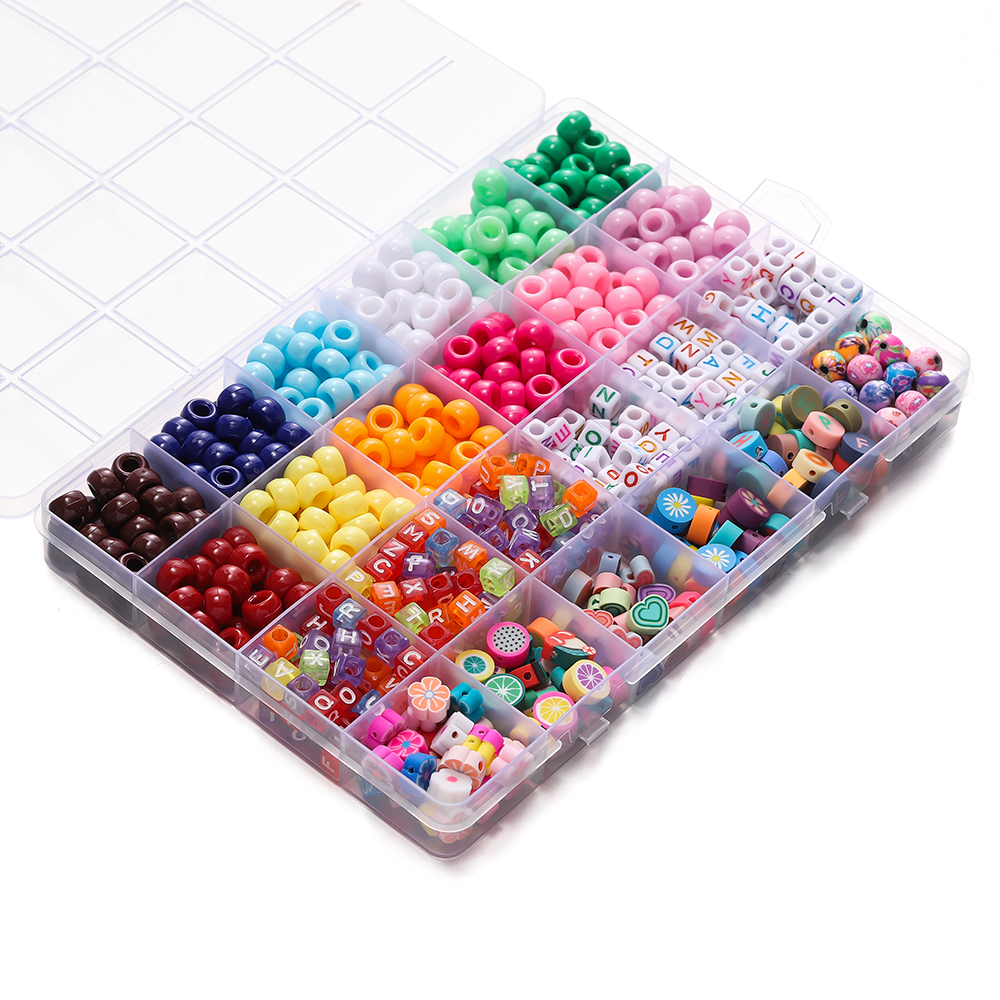 680pcs/Box Colorful Acrylic Po - Jewelry Making Kit For Beginners recension och pris