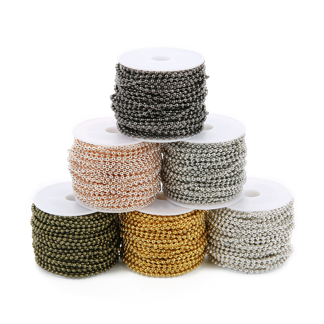 10yards/roll 1.5/2/2.4mm Metal - Jewelry Making Materials Wholesale recension och pris