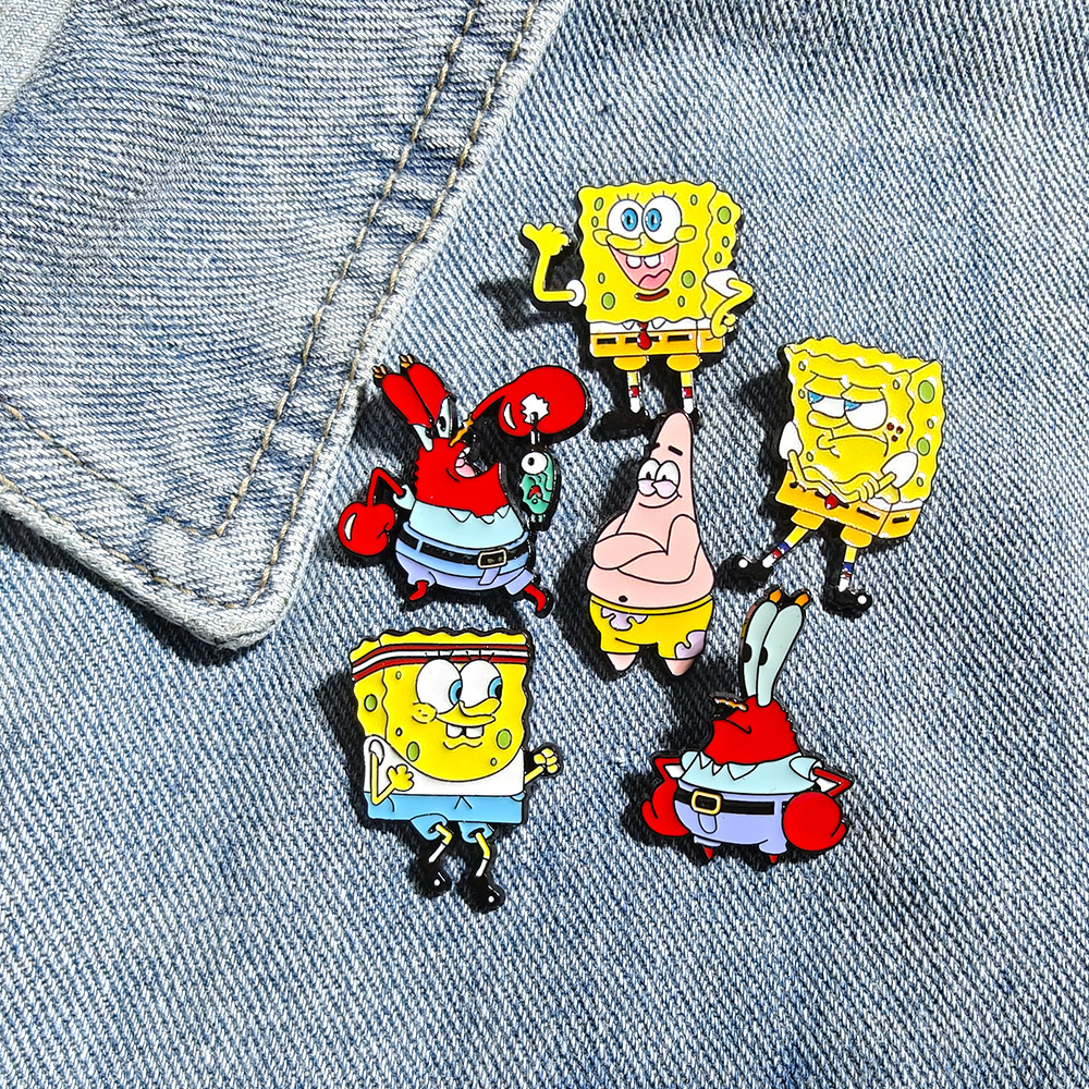 6 Pcs SpongeBob SquarePants An - Jewelry Making Kits recension och pris