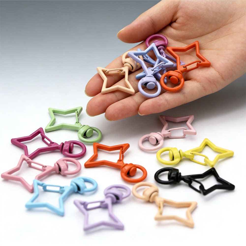 5pcs 38x26mm Colorful Star Rho - Jewelry Making Kit For Beginners recension och pris