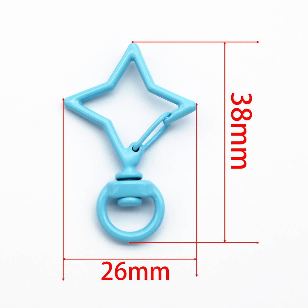 5pcs 38x26mm Colorful Star Rho - Jewelry Making Kit For Beginners recension och pris