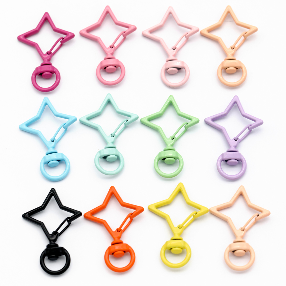 5pcs 38x26mm Colorful Star Rho - Jewelry Making Kit For Beginners recension och pris