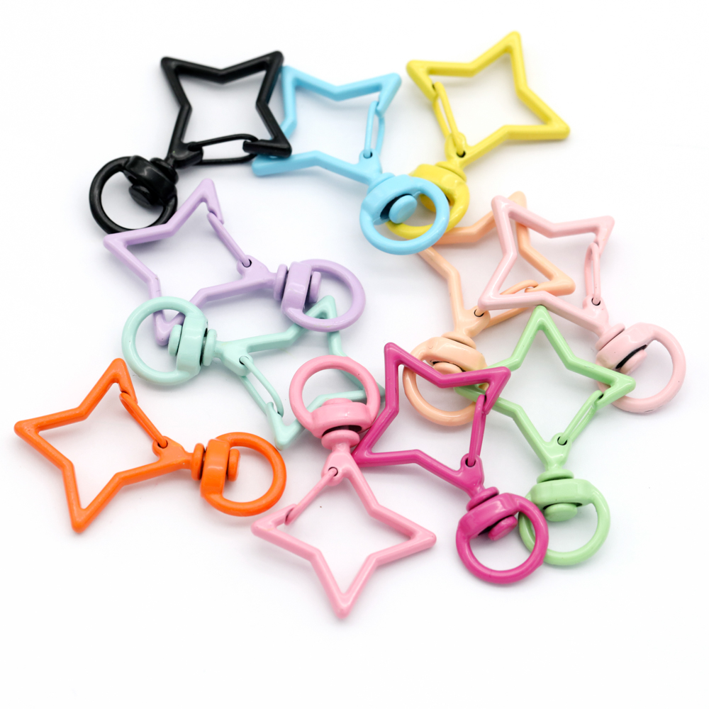 5pcs 38x26mm Colorful Star Rho - Jewelry Making Kit For Beginners recension och pris