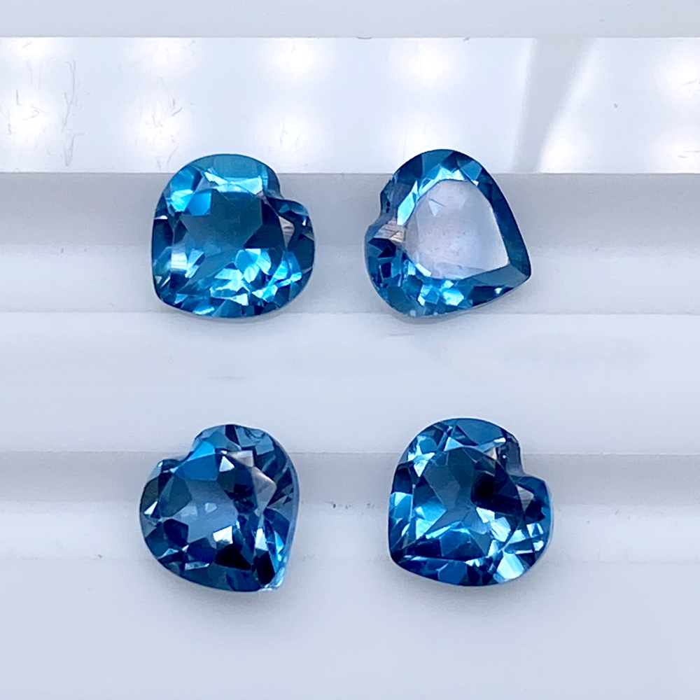 Real Natural Stone Heart 4-10m - Jewelry Making London recension och pris
