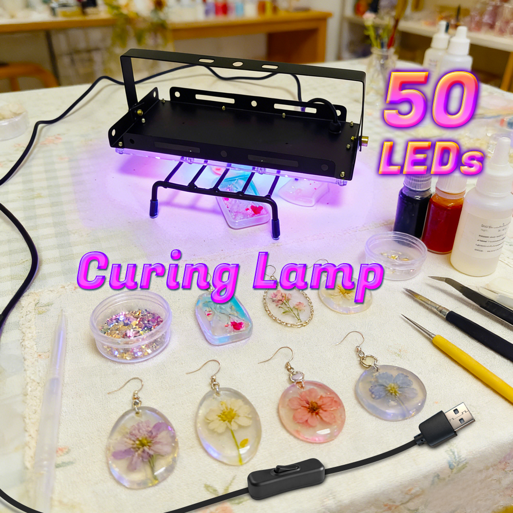 50 LED UV Resin Curing Lamp |  - Jewelry Making Dc recension och pris