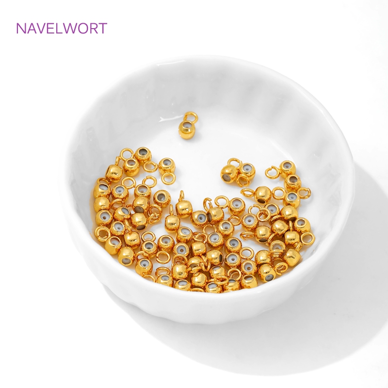 18K Gold Plated Silicone Posit - Jewelry Making Kit For Beginners recension och pris