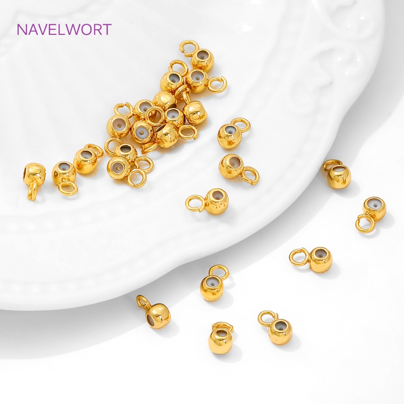 18K Gold Plated Silicone Posit - Jewelry Making Kit For Beginners recension och pris