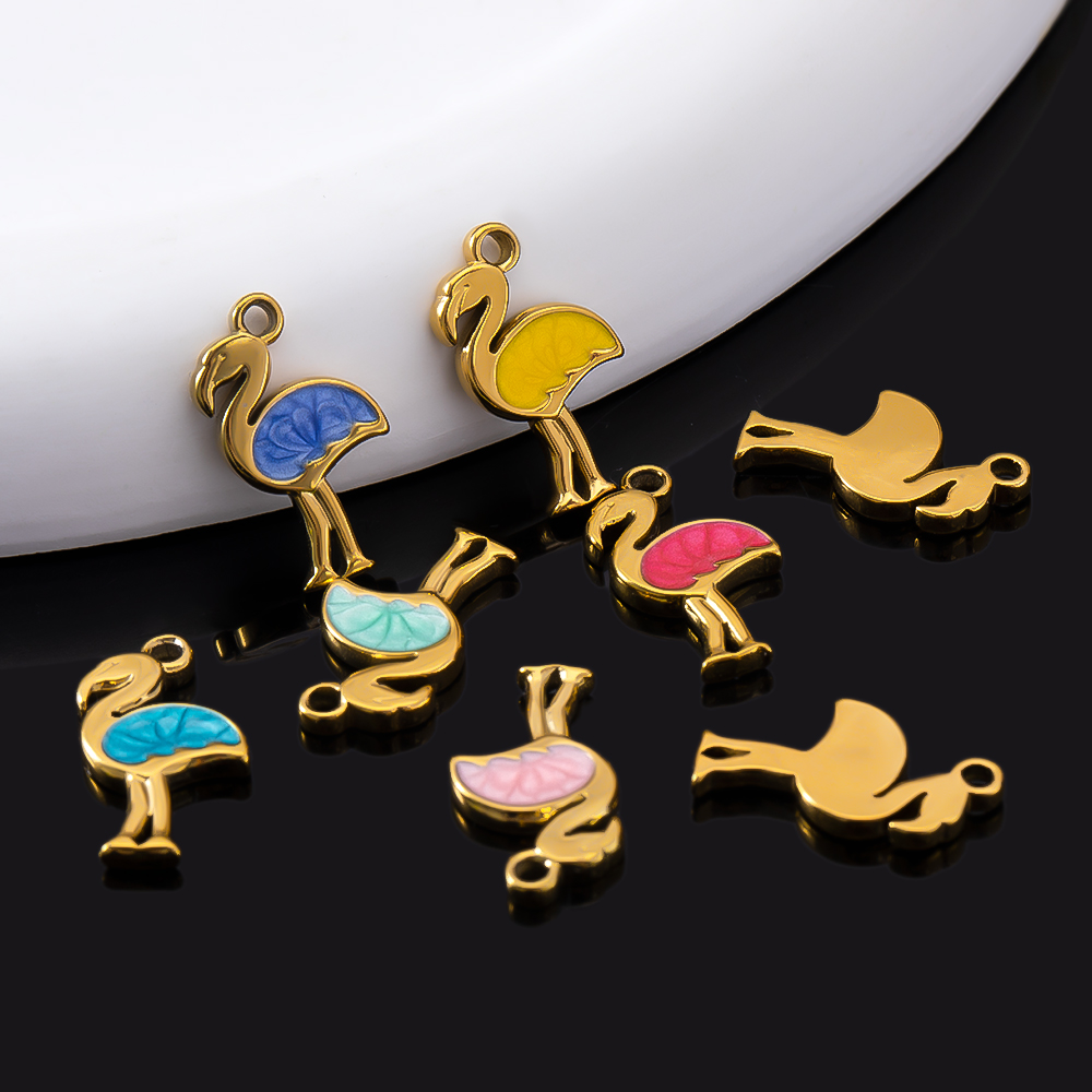 2pcs Stainless Steel Mix Color - Jewelry Making Materials Wholesale recension och pris