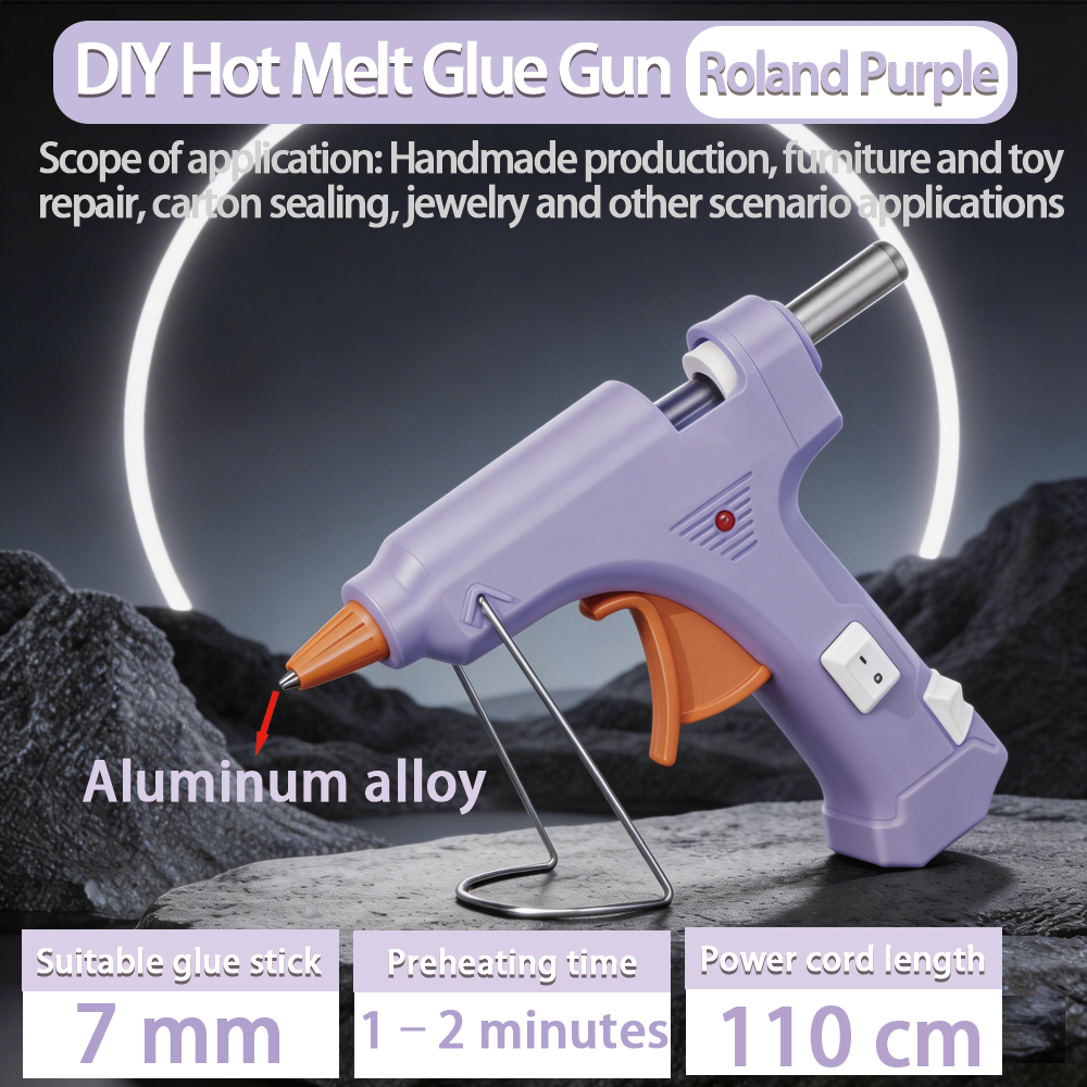 Colorful Dopamine Hot Glue Gun - Jewelry Making Dc recension och pris