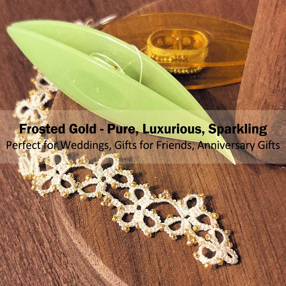 DIY Bracelets Tatting Shuttle  - Jewelry Making Videos Tutorials recension och pris