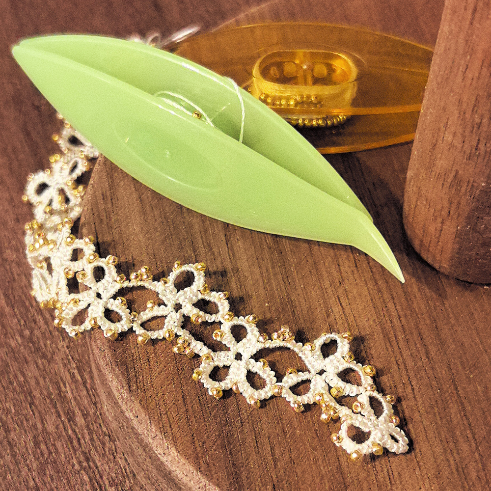 DIY Bracelets Tatting Shuttle  - Jewelry Making Videos Tutorials recension och pris