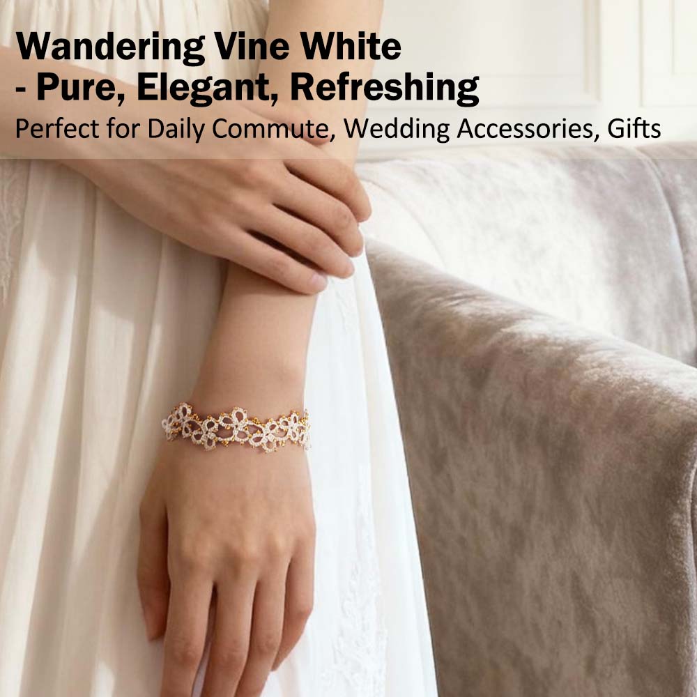 DIY Bracelets Tatting Shuttle  - Jewelry Making Videos Tutorials recension och pris