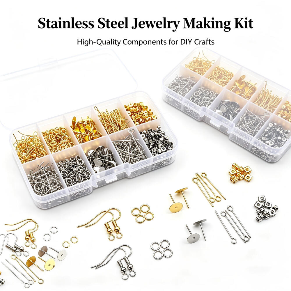 1 Set Box Ear Hook Single Loop - Jewelry Making Materials Wholesale recension och pris