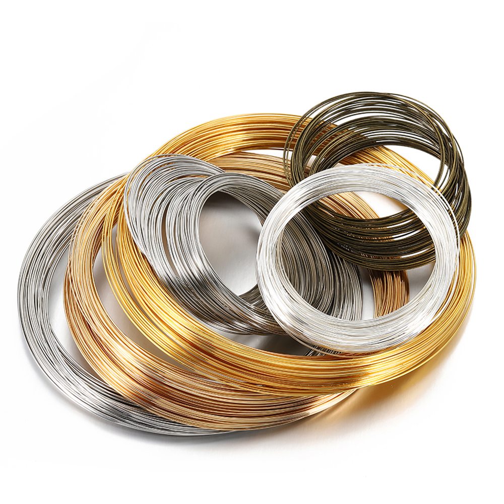 100 Loops Gold Steel Color Mem - Memory Wire Bracelet recension och pris