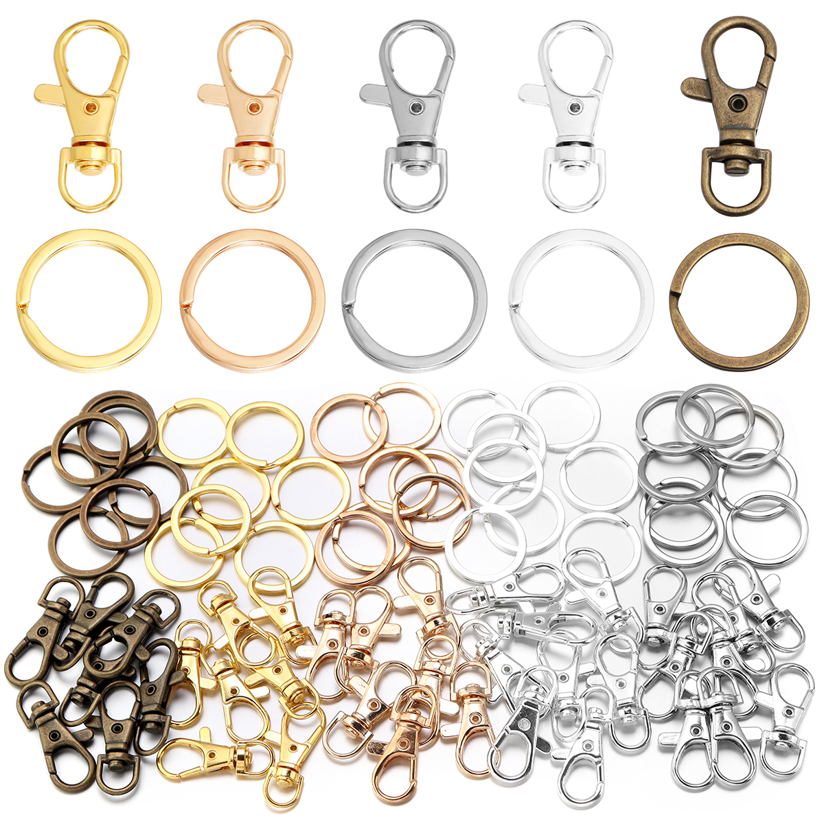 10Sets Alloy Swivel Lobster Cl - Jewelry Making Kit For Beginners recension och pris