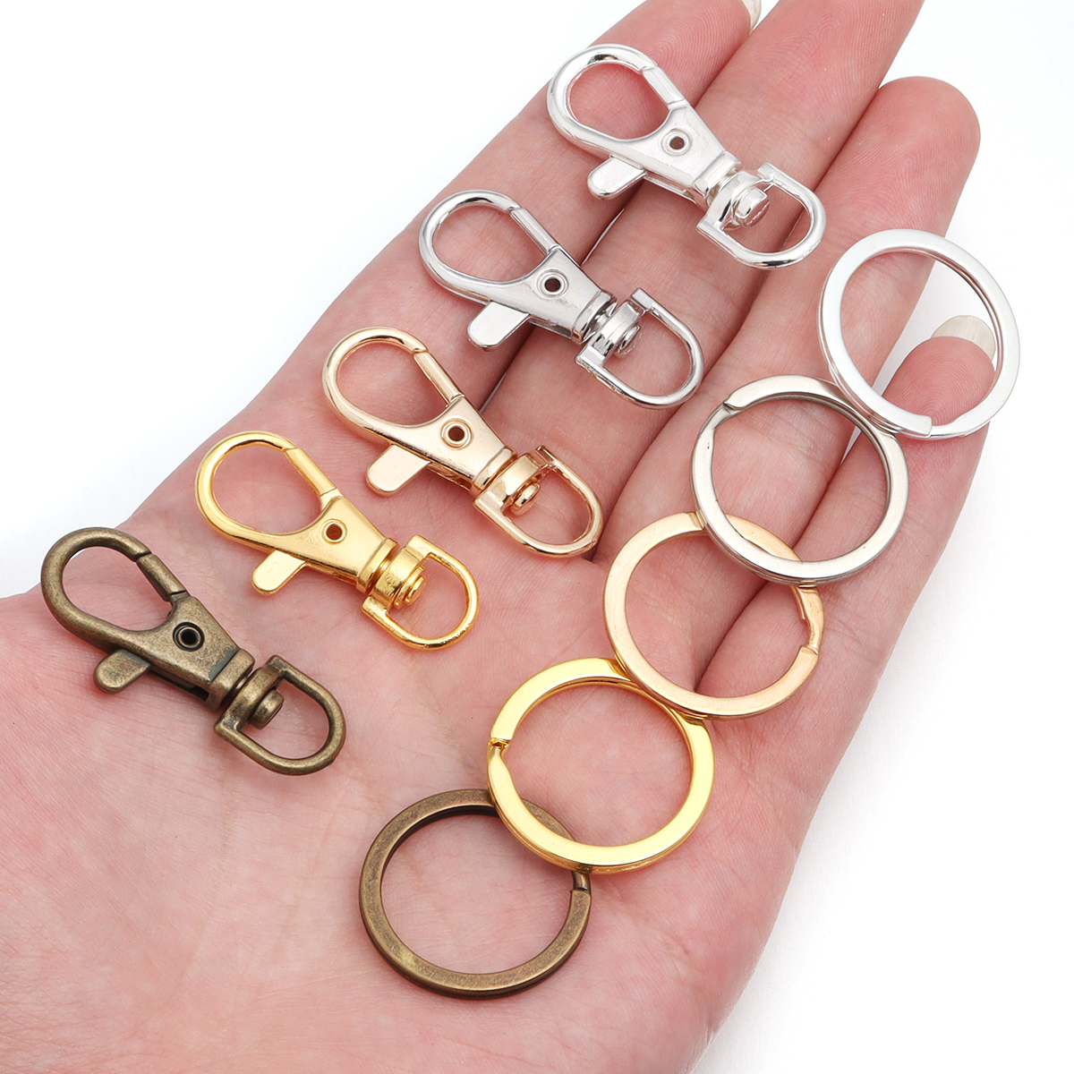 10Sets Alloy Swivel Lobster Cl - Jewelry Making Kit For Beginners recension och pris